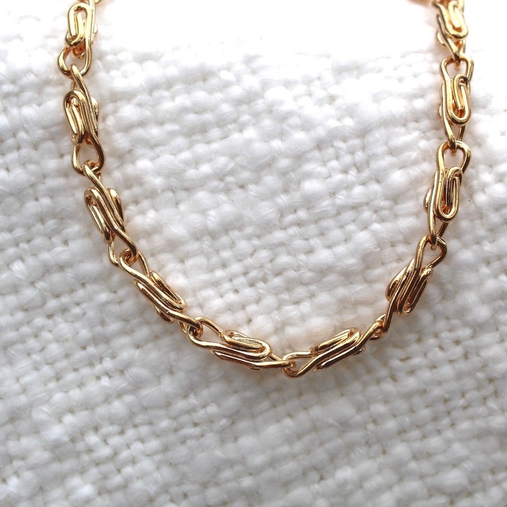 Gold Snail Chain Bracelet